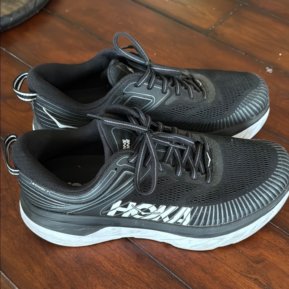 Hoka Men's Black Athletic Shoes